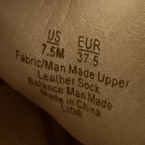 SAM EDELMAN Lior Bit Loafer Women’s Flats Size 7.5 Tan Linen Metallic - Picture 13 of 15